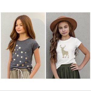Joyfolie bundle Fawn & Stardust tee
